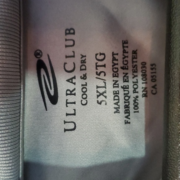 UltraClub Men's Cool & Dry Sport Performance Interlock Polo - Picture 5 of 9